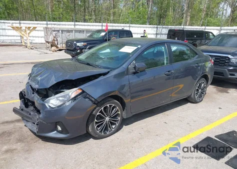 2014 Toyota Corolla S Plus from USA, damaged, VIN 2T1BURHE8EC005090
